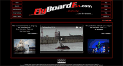 Desktop Screenshot of flyboardfun.com