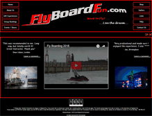 Tablet Screenshot of flyboardfun.com